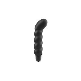 Anal Fantasy Collection Ribbed P-Spot Vibe - Black
