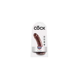 King Cock 6-inch Cock - Brown