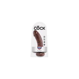 King Cock 8-inch Cock - Brown