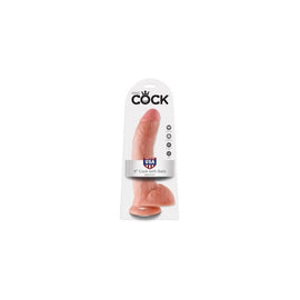 King Cock 9-inch Cock with  Balls - Flesh