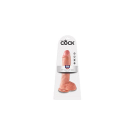 King Cock 10-inch Cock with  Balls - Flesh