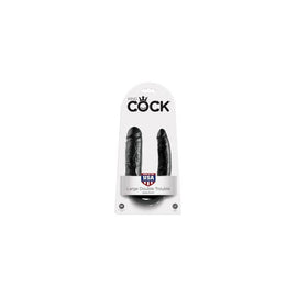 King Cock Large Double  Trouble - Black