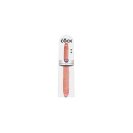 King Cock 16-inch Tapered  Double Dildo - Flesh