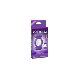 Fantasy C-ringz Magic Touch Couples Ring - Purple