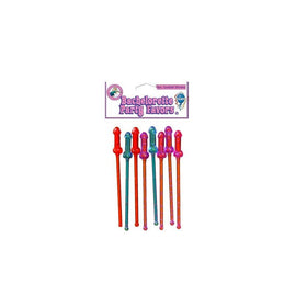 Bachelorette Party Cocktail Stirrers - 8 Piece