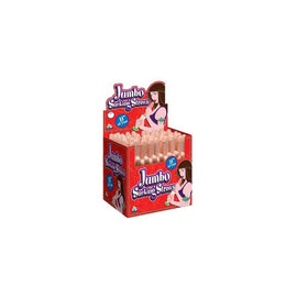 Jumbo Sucking Straw - Flesh - 48 Pieces Display