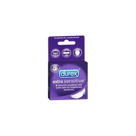 Durex Extra Sensitive Condoms 3 Pack