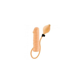 Inflatable Stud dong 7-inch - Ivory