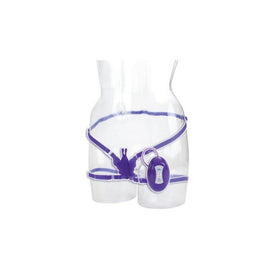 7-Function Silicone Love Rider Butterfly Kiss - Purple