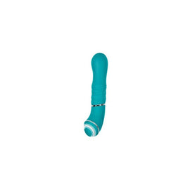 Up Power It Up - 10-Function Silicone Massager - Teal