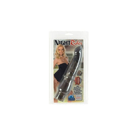 Night Rider Vibrating Dong Stud 7.25-inch - Smoke