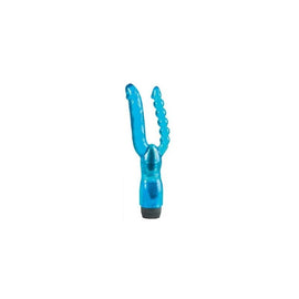 Dual Penetrator Vibrator - Blue