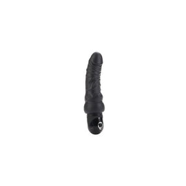 Waterproof Power Stud Curvy Dong - Black