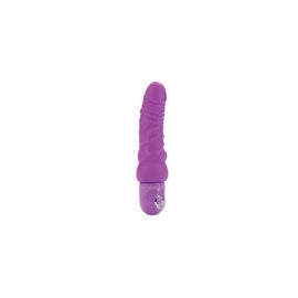 Waterproof Power Stud Curvy Dong - Purple