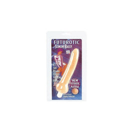 Futurotic Slimline Ballsy Vibrating Dong 7-inch - Ivory