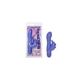 Silicone Bendies Bendi Butterf Butterfly Purple