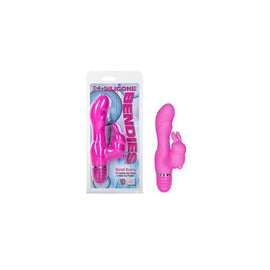 Silicone Bendies Bendi Bunny Pink