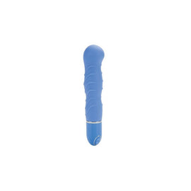 10-Function Silicone Pleasure Bendie Ripple G - Blue