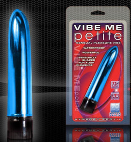 Vibe Me Petite Waterproof Massager -Luster Blue