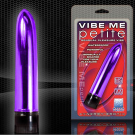 Vibe Me Petite Waterproof Massager-Luster Violet