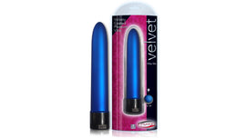Velvet Vibe Me Waterproof Multi-Speed Massager - Blue