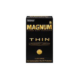 Trojan Magnum Thin - 12 Pack  TJ64612
