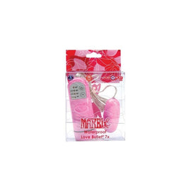 Marble Waterproof Love Bullet 7X - Pink