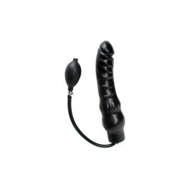 Inflatable 11-inch Super Dong - Black