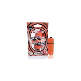 Vooom Bullets Deep Rumbling Mini-vibes - Tangerine - 20 Count Box